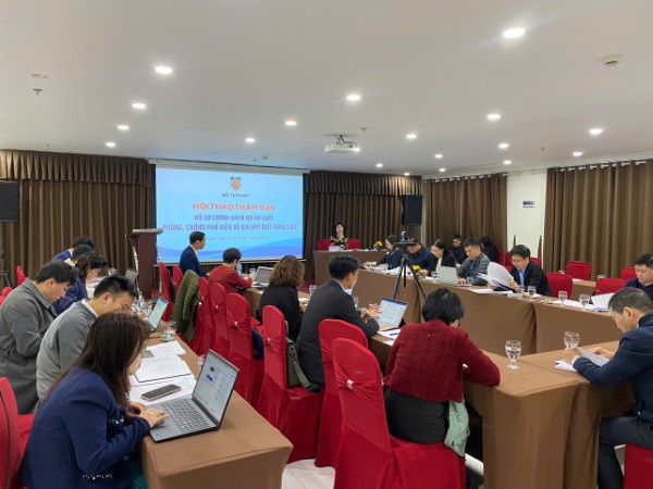 Bộ Tư pháp tổ chức Hội thảo tham vấn hồ sơ chính sách dự án luật phòng, chống phổ biến vũ khí hủy diệt hàng loạt